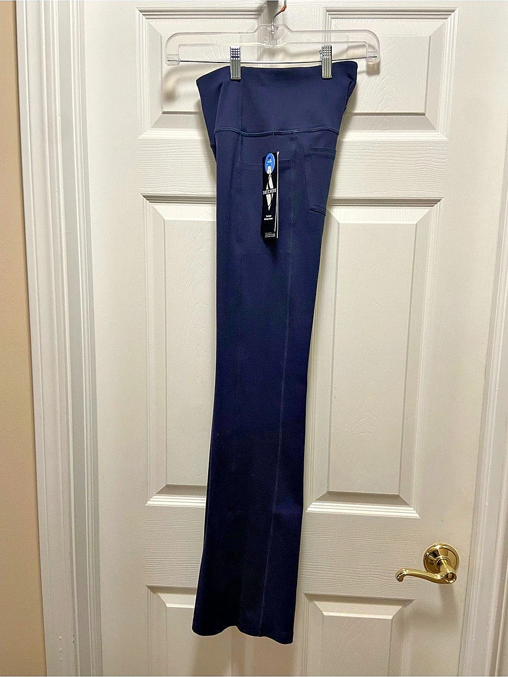 Skechers GO WALK Wear Evolution II Flare Pant Blue NWT